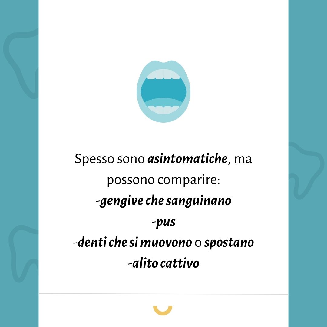 tasche gengivali sintomi