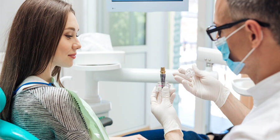 come si mette un impianto dentale