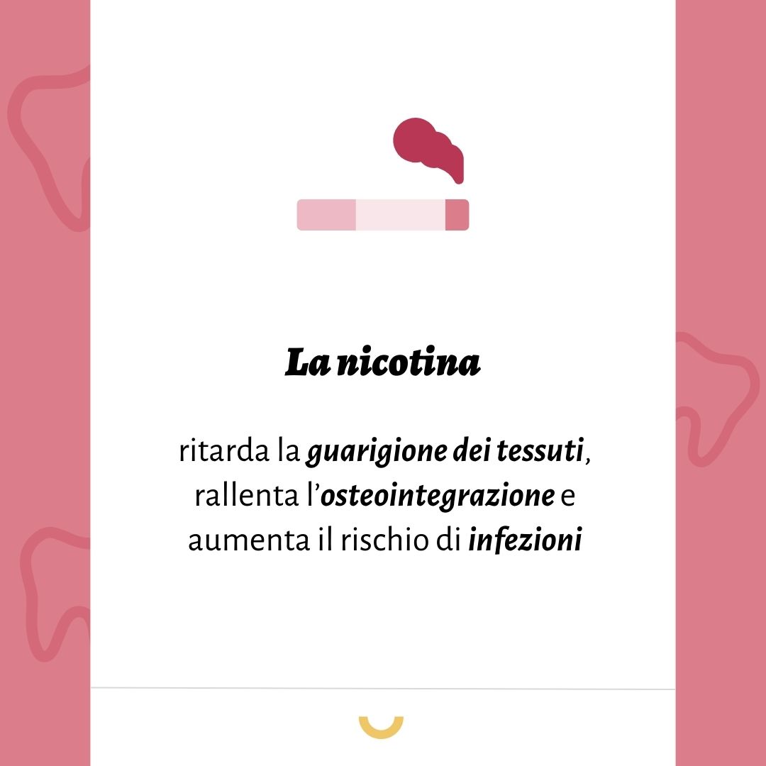 fumo e impianti dentali