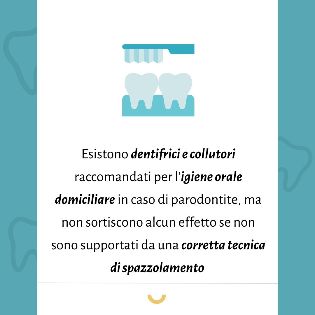 dentifricio per parodontite