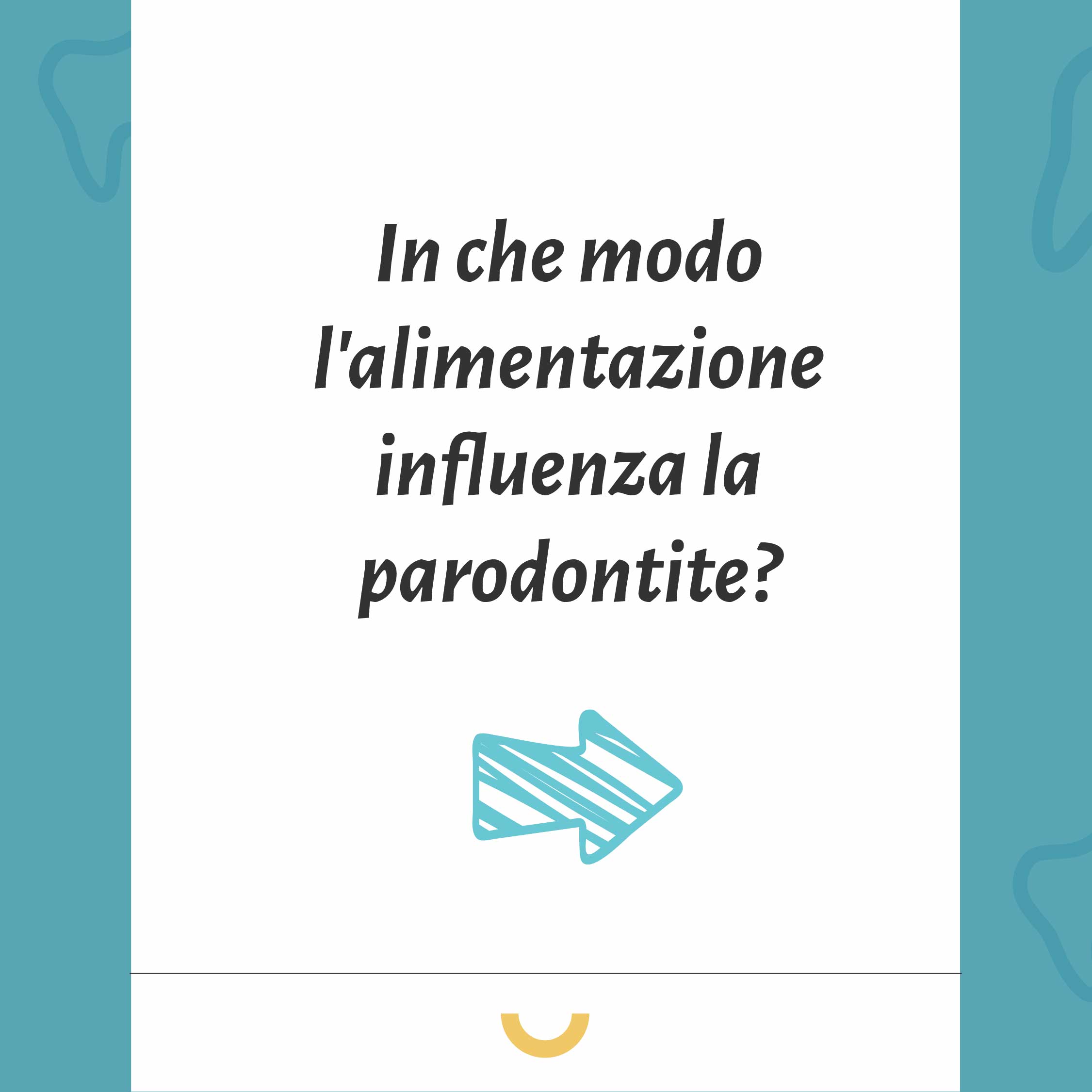 parodontite e alimentazione