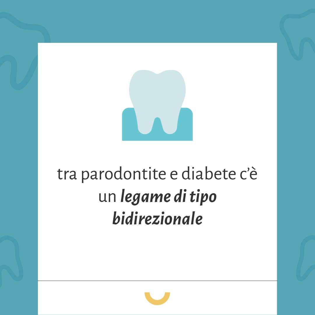 legame tra diabete e parodontite