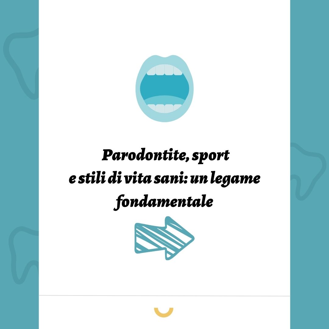 parodontite, sport e stili di vita sani