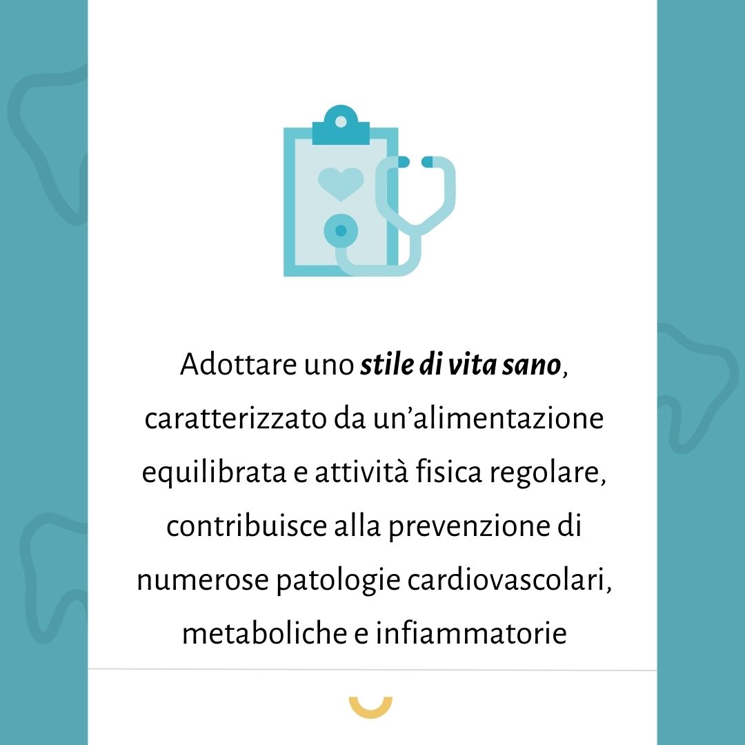 parodontite e stile di vita sano