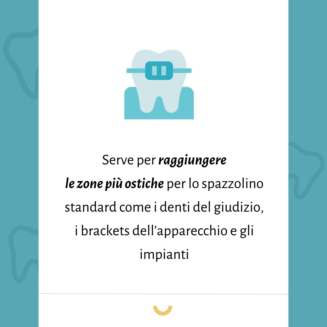 spazzolino monociuffo a cosa serve