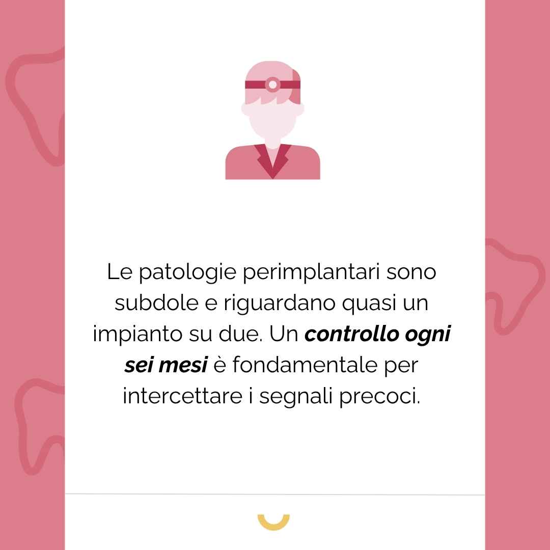 controllo impianti dentali